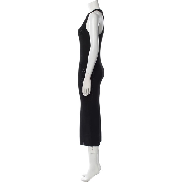A.L.C. Black Bandage Racer Back Tank Dress Sz M - Picture 9 of 10